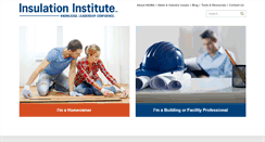 Desktop Screenshot of insulationinstitute.org